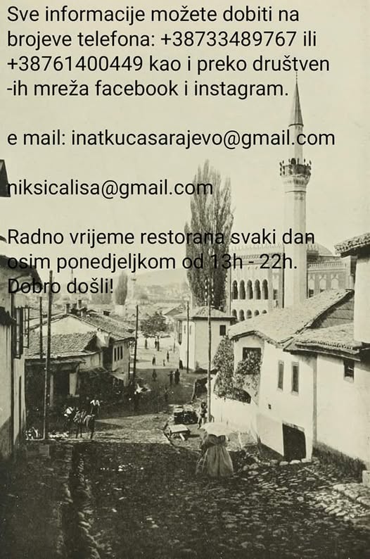 INAT KUĆA Sarajevo