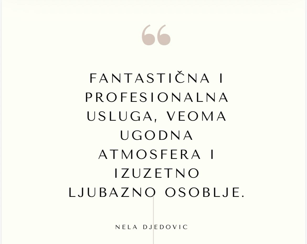KOZMETIČKI SALON VEDRANA Sarajevo