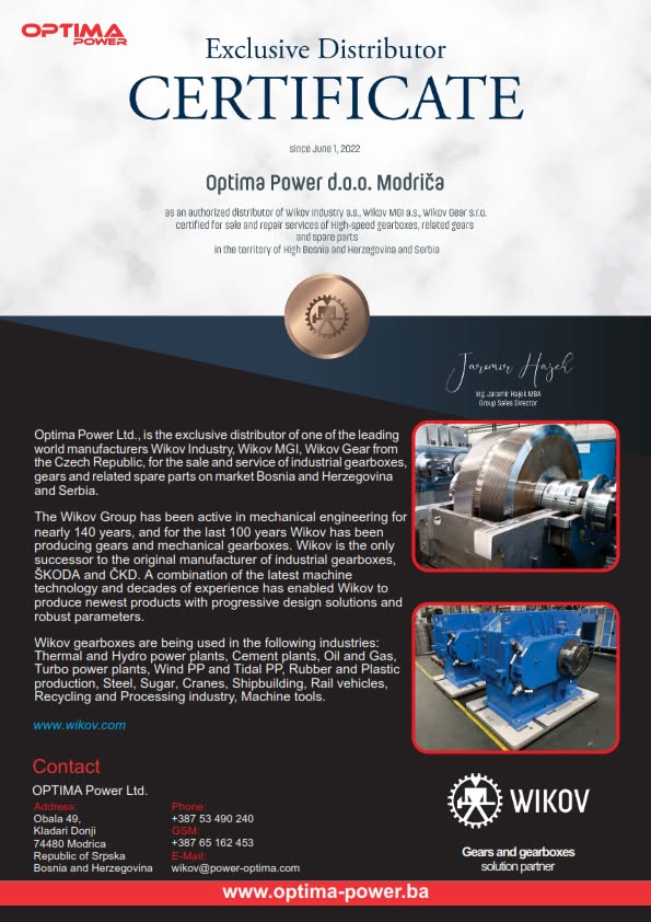 OPTIMA POWER d.o.o. Modriča