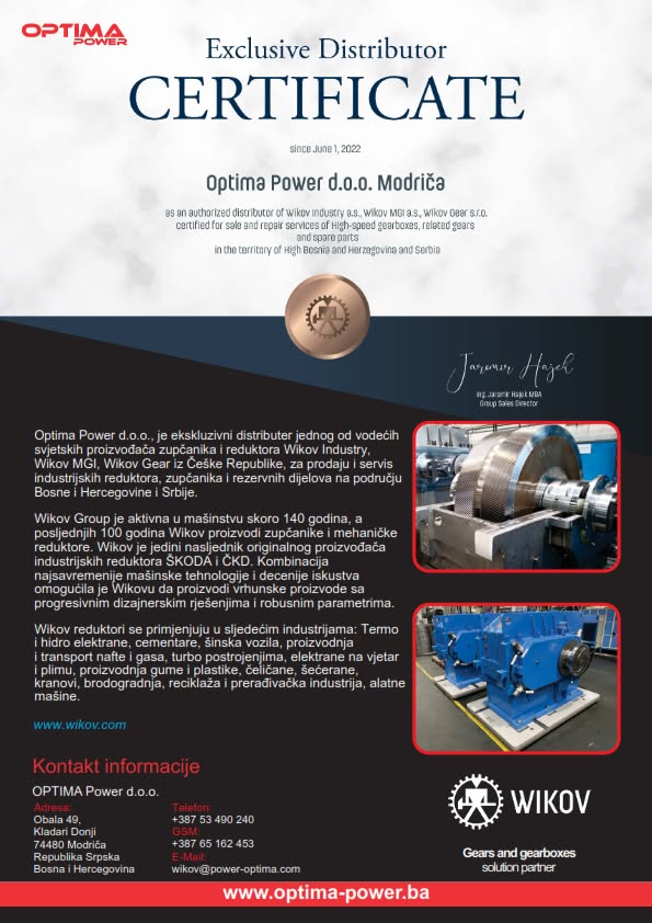 OPTIMA POWER d.o.o. Modriča